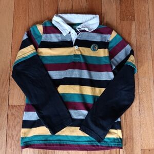 Striped Kids Polo Shirt - Multicolor
